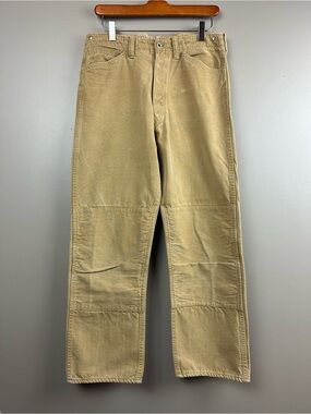Union Made Men's Tan Workwear Pants - Classic Straight Fit
